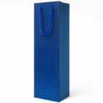 Torba prezentowa na wino, zestaw 12 szt. - 11x9x35 cm - obrazek 3