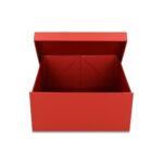 Pudełko składane EASYBOX Plus 150x150x70 czerwone + nadruk - obrazek 4