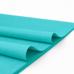 Bibuła ozdobna w arkuszach 50x70cm - Turkusowa, 100 szt.