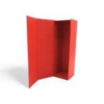 Pudełko magnetyczne składane EASYBOX 100x100x350 czerwony struktura - obrazek 5