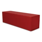 Pudełko magnetyczne składane EASYBOX PLUS 100x100x350 Bordowe - obrazek 2