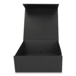 Pudełko Prezentowe Silk Touch Czarne 250x250x100mm + nadruk - obrazek 4