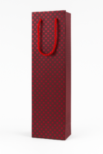 Torba prezentowa na wino, zestaw 12 szt. - 11x9x35 cm - obrazek 5