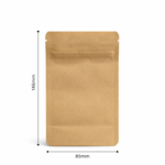 Doypack Papier Kraft 145x85x50 - 100ml -25 szt. - obrazek 2