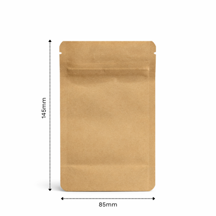 Doypack Papier Kraft 145x85x50 - 100ml -25 szt. - obrazek 2