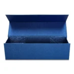 Pudełko na wino  magnetyczne składane EASYBOX PLUS 100x100x350 Granatowy - obrazek 3