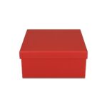 Pudełko składane EASYBOX Plus 150x150x70 czerwone + nadruk - obrazek 5