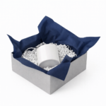 Bibuła ozdobna w arkuszach 38x50cm - Elegancki Granat, 100 szt. - obrazek 4