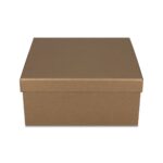 Pudełko składane EASYBOX Plus 220x220x100 Złoty Ciemny + nadruk - obrazek 5