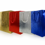 Torba prezentowa M, mix color, zestaw 12 szt. - 26x10x32 cm - obrazek 2