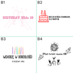 Pudełko Prezentowe, Magnetyczne - Białe 350x250x110mm + nadruk - obrazek 6