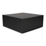 Pudełko Prezentowe Silk Touch Czarne 250x250x100mm + nadruk - obrazek 2