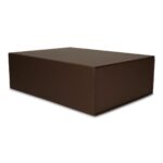 Pudełko Prezentowe, Magnetyczne - Brązowe 350x250x110mm + nadruk - obrazek 2