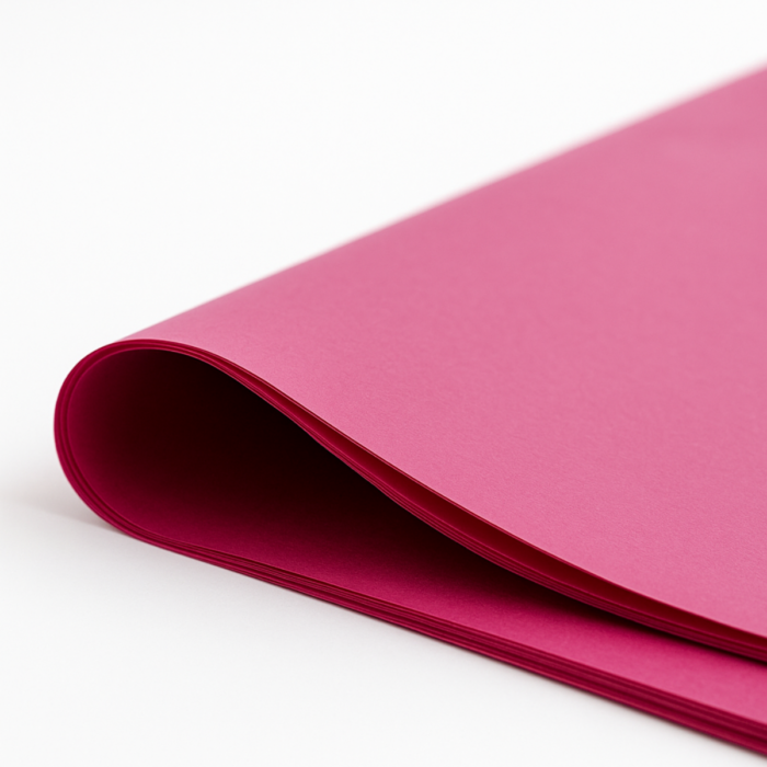 Bibuła ozdobna MG w arkuszach 50x75cm - Magenta, 250 szt. - obrazek 2