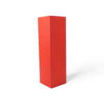 Pudełko magnetyczne składane EASYBOX 100x100x350 czerwony struktura - obrazek 4