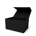 Pudełko Prezentowe Magnetyczne Ozdobne WYSOKIE 20cm CZARNE - 350x250x200mm