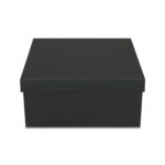 Pudełko składane EASYBOX Plus 220x220x100 Czarny Mat + nadruk - obrazek 5