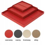 Pudełko prezentowe składane 30 x 30 x 14 cm, składane Złoty Ciemny - obrazek 10