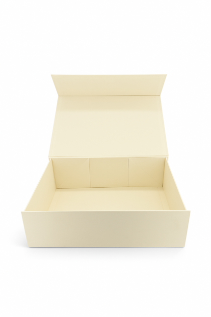 Pudełko Prezentowe Magnetyczne Ozdobne 350x250x110mm KOŚĆ SŁONIOWA EasyBox+