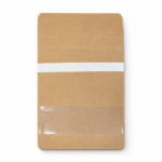 Doypack Papier Kraft 270x160x80 - 750ml - małe okienko -25 szt. - obrazek 4