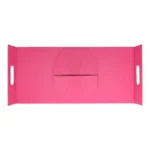 Pudełko Prezentowe Trójkąt Silk Touch Magenta 350x140x300mm - obrazek 3