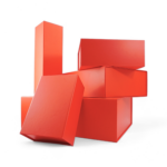 Pudełko magnetyczne składane EASYBOX 350x250x110 czerwony - obrazek 4