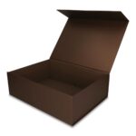 Pudełko Prezentowe, Magnetyczne - Brązowe 350x250x110mm + nadruk - obrazek 3