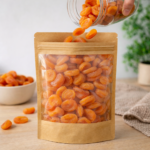 Doypack Papier Kraft 225x130x70 - 500ml - duże okienko -25 szt. - obrazek 5