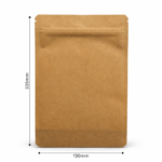 Doypack Papier Kraft 225x130x70 - 500ml  -25 szt. - obrazek 2