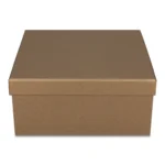 Pudełko prezentowe składane 30 x 30 x 14 cm, składane Złoty Ciemny - obrazek 4