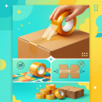 Taśma Pakowa Transparentna OPP Akrylowa 90m - obrazek 5