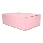 Pudełko Prezentowe, Magnetyczne - Różowe Jasne 350x250x110mm + nadruk - obrazek 2