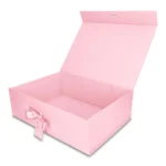 Pudełko Prezentowe Wstążka Silk Touch Różowe Jasne  245x180x80mm
