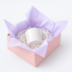 Bibuła ozdobna w arkuszach 50x70cm - Lawendowa, 100 szt. - obrazek 4