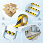 Taśma Ostrzegawcza Antypoślizgowa 50mmx18m - obrazek 7