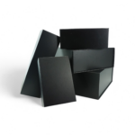 Pudełko magnetyczne składane EASYBOX 230x230x95 czarny struktura - obrazek 5