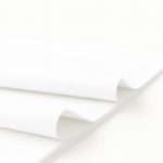 Bibuła ozdobna w arkuszach 38x50cm - Biała, 100 szt.