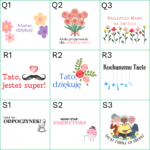 Pudełko Prezentowe Wstążka Silk Touch Czarne 245x180x80mm + nadruk - obrazek 13